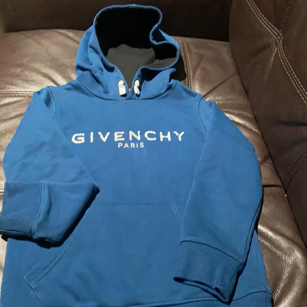Givenchy Paris Hoodie with designer jeans